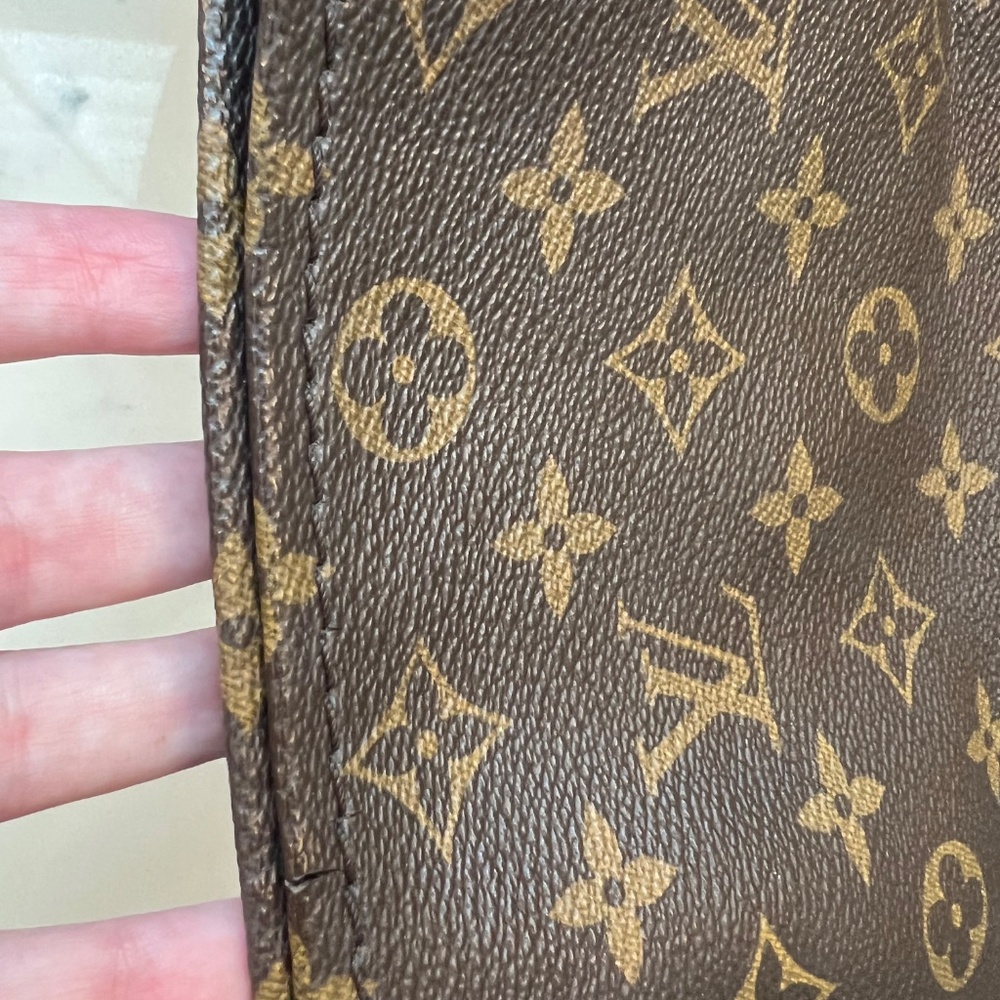 Louis Vuitton Brown Monogram Shoulder Bag - Picture 8 of 16
